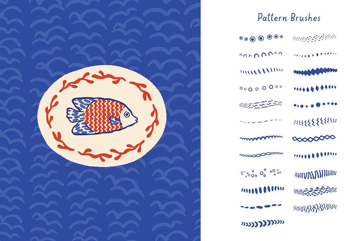 Whimsy Fish Creator for Procreate, a Brush Add-On by Pencil Twist (Photo 4 of 10)