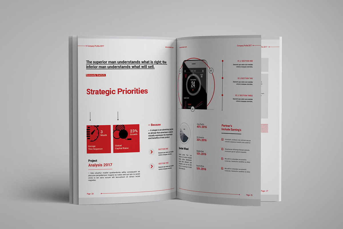 Company Profile, a Brochure Template by Elite_Standard (Photo 10 of 14)
