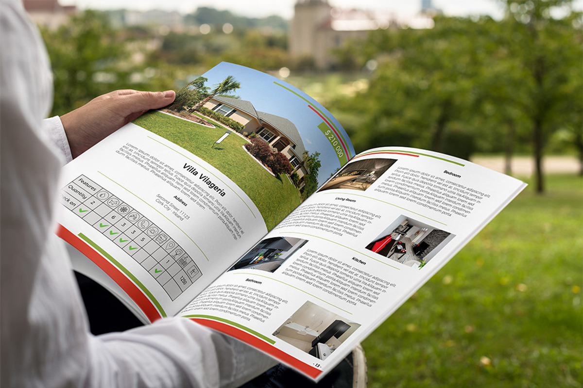 Real Estate Brochure, a Brochure Template by GrafxFun (Photo 3 of 16)