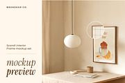 Scandi Interior | 24 Frame Mockups, a Household Mockup by Brandear Design (Thumbnail 4 of 11)