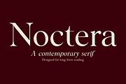 Noctera Modern Editorial Serif Font, a Serif Font by LuhopCreative (Thumbnail 1 of 15)