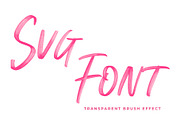 Black Gold Svg Brush Font, a Font by Formatika Studio (Thumbnail 3 of 6)