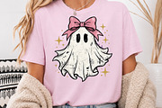 Coquette Ghost Bow Halloween PNG, a Seasonal Illustration by Rose Art (Thumbnail 3 of 4)