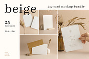 The Bohemian Mockup Bundle 288 items, a Household Mockup by Salt Color Studio (Thumbnail 19 of 27)