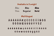 Benah, a Sans Serif Font by twinstd (Thumbnail 11 of 12)