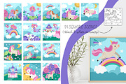 Unicorn fantasy clipart and designs, an Animal Illustration by Lexi Claus (Thumbnail 4 of 9)
