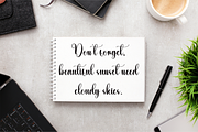 Umbrella | Script Font, a Handwritten Font by Scratchones (Thumbnail 4 of 9)