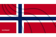 Flag of Norway, 7 May Constitution, a Texture Illustration by Vector Tradition (Thumbnail 3 of 3)