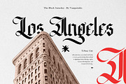 The Black Saturday Blackletter Font, a Blackletter Font by Vampstudio (Thumbnail 3 of 13)