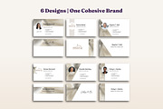 Business Card Templates 6 Designs, a Business Card Template by B2 Studio (Thumbnail 3 of 18)