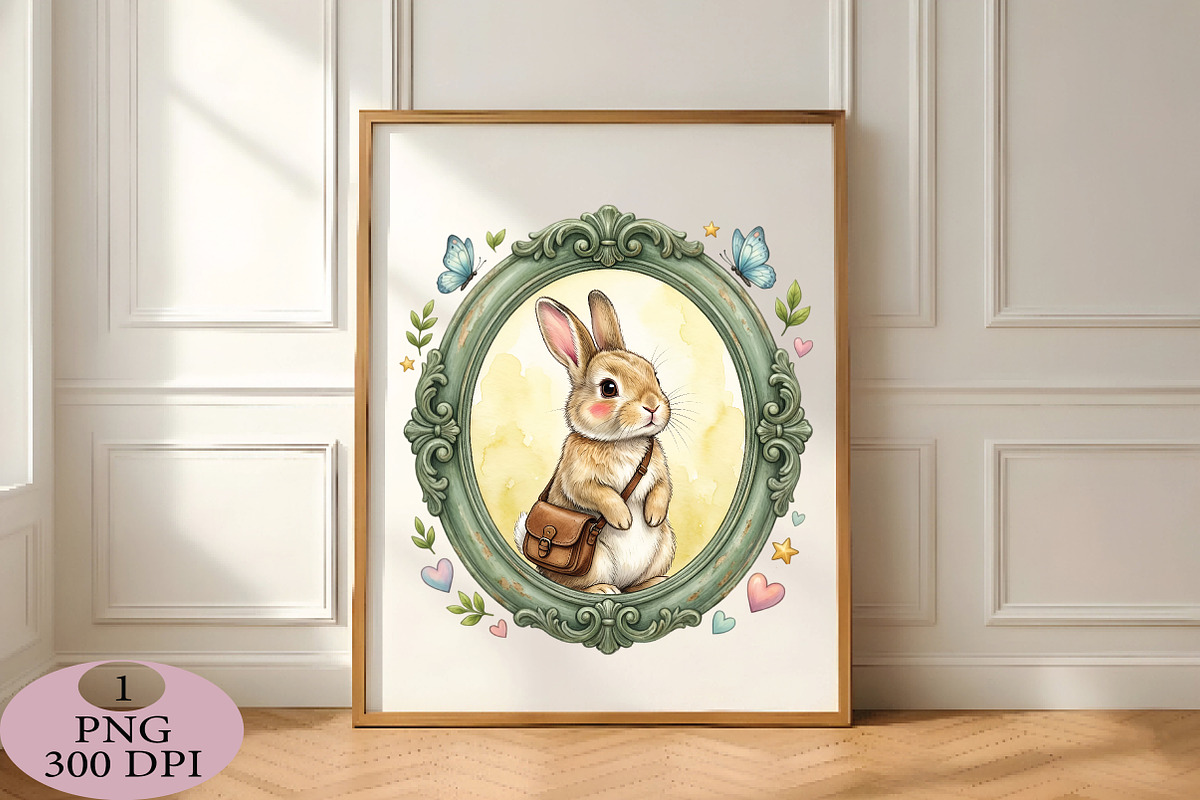 Mother’s Day Rabbit Mom PNG, an Illustration by Daily.Designs (Photo 4 of 5)