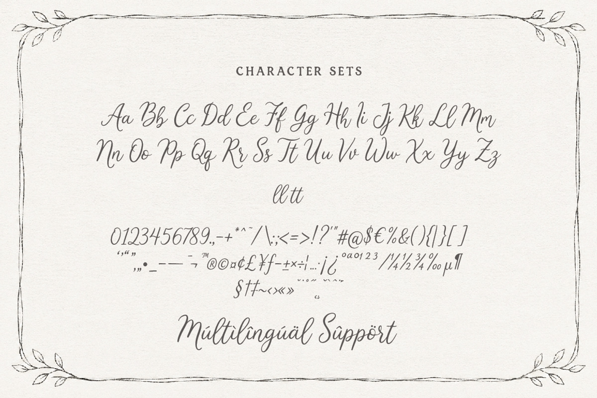 Marchela Sweet Handmade Script Font, a Script Font by Typebae (Photo 9 of 9)