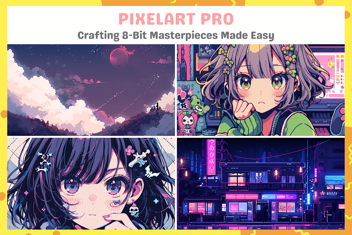 Procreate Retro Pixel Art Brushes, a Brush Add-On by nikiartcorner (Photo 4 of 7)