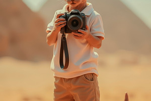A young tourist, a Sphynx cat, an Animal Photo by TatsianaSalauyova