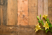 Rustic Flower Photo Set On Wood, a Books & Magazine Mockup by Kudzu Camera (Thumbnail 2 of 6)