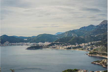 Mountains in Montenegro near the, a Nature Photo by Elizaveta Galitskaya
