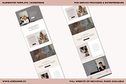 About Page • Elementor Template, a WordPress Template by Jordanne Co. Websites (Thumbnail 2 of 5)