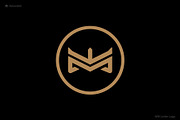 MW King Logo Template, a Branding & Logo Template by Advateik ™ (Thumbnail 1 of 4)