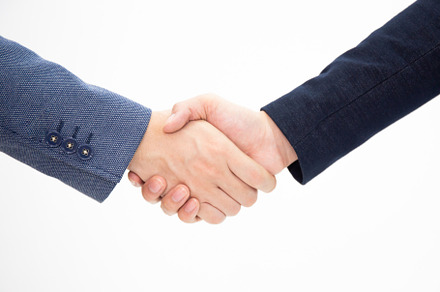 Successful business men shake hands stock photo containing hands and white, a Business Photo by Twinster Photo