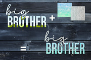 Big Brother Canva Template Frame, a Design Template by Rivermill Printables (Thumbnail 2 of 2)