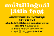 Bikker Black, Funky serifs, a Serif Font by TypeFaith Fonts (Thumbnail 2 of 11)