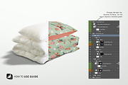Duvet & Pillow Case Mockup, a Product Mockup by Designertale (Thumbnail 2 of 11)