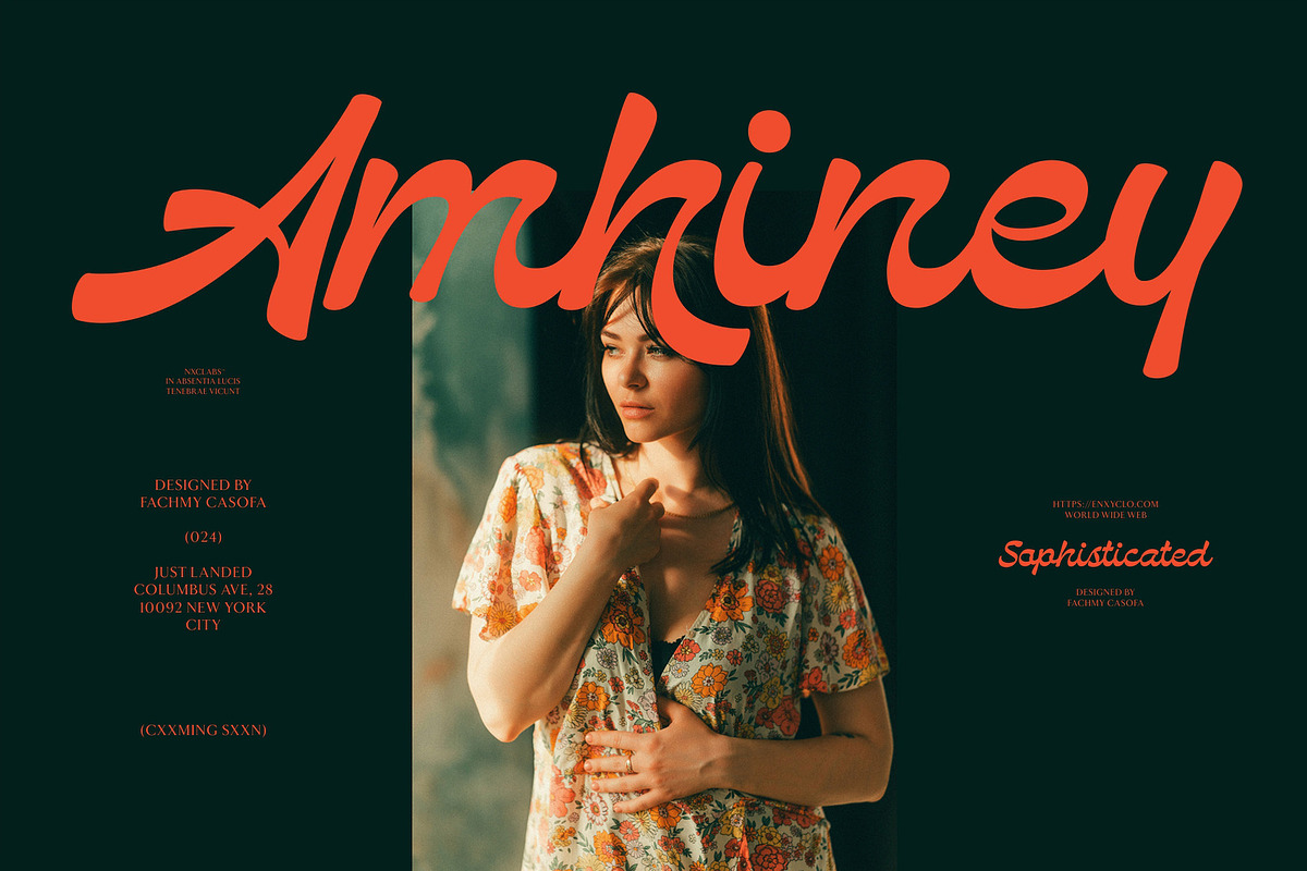 NCL Bendstag - Modern Script, a Script Font by Enxyclo Studio (Photo 8 of 16)