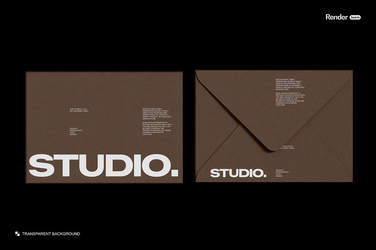 Envelope Mockup Set, a Mockup by Renderteam (Photo 8 of 17)