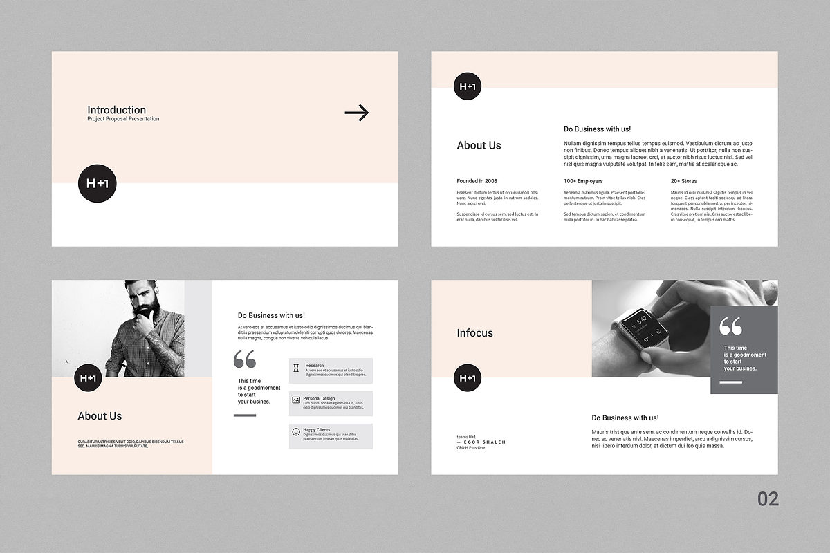 Project Proposal Powerpoint, a Presentation Template by BOXKAYU (Photo 3 of 8)