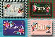 Capitals of Brazil Graphics, an Illustration by Werlang Paper (Thumbnail 1 of 4)