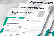 Modern Registration Form, a Flyer Template by SquidPixey (Thumbnail 3 of 6)