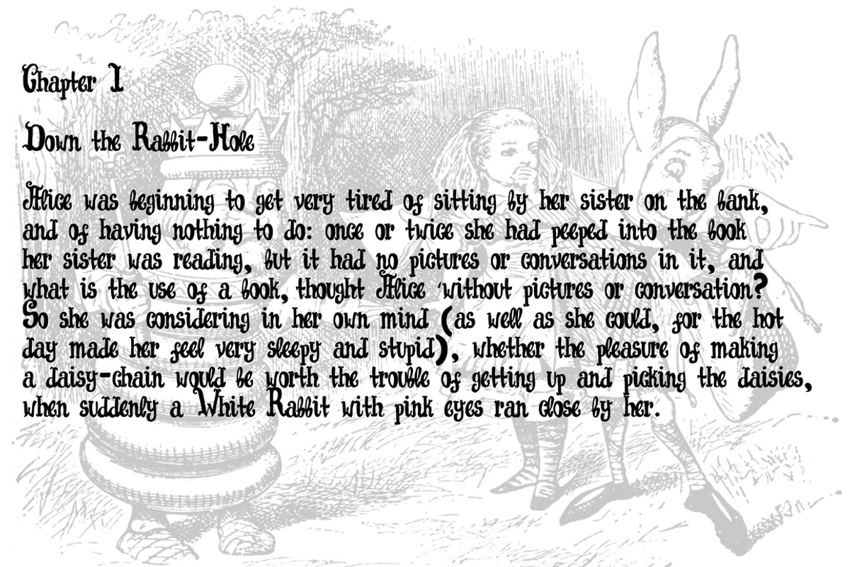 Wonderland script. preview 3