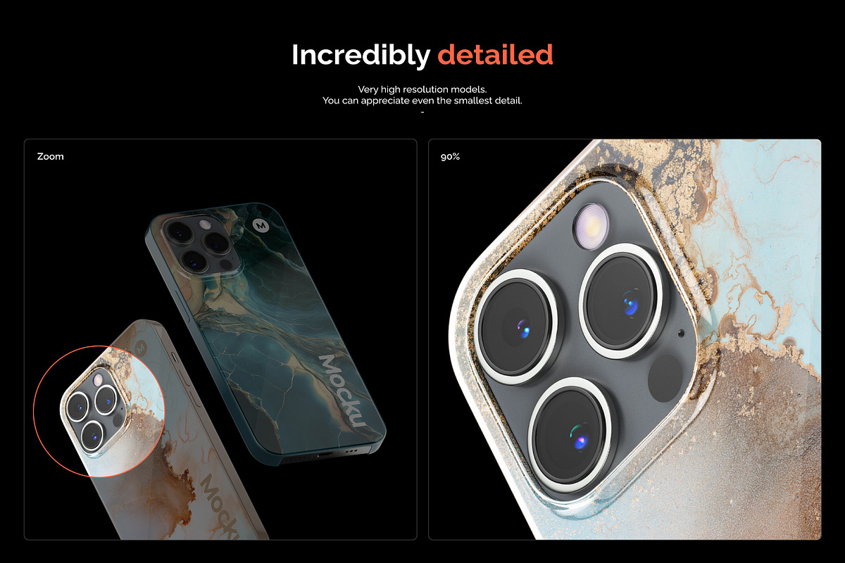 Iphone 14 Pro - Solid Cases, an iPhone Mockup by Mocku (Photo 10 of 15)