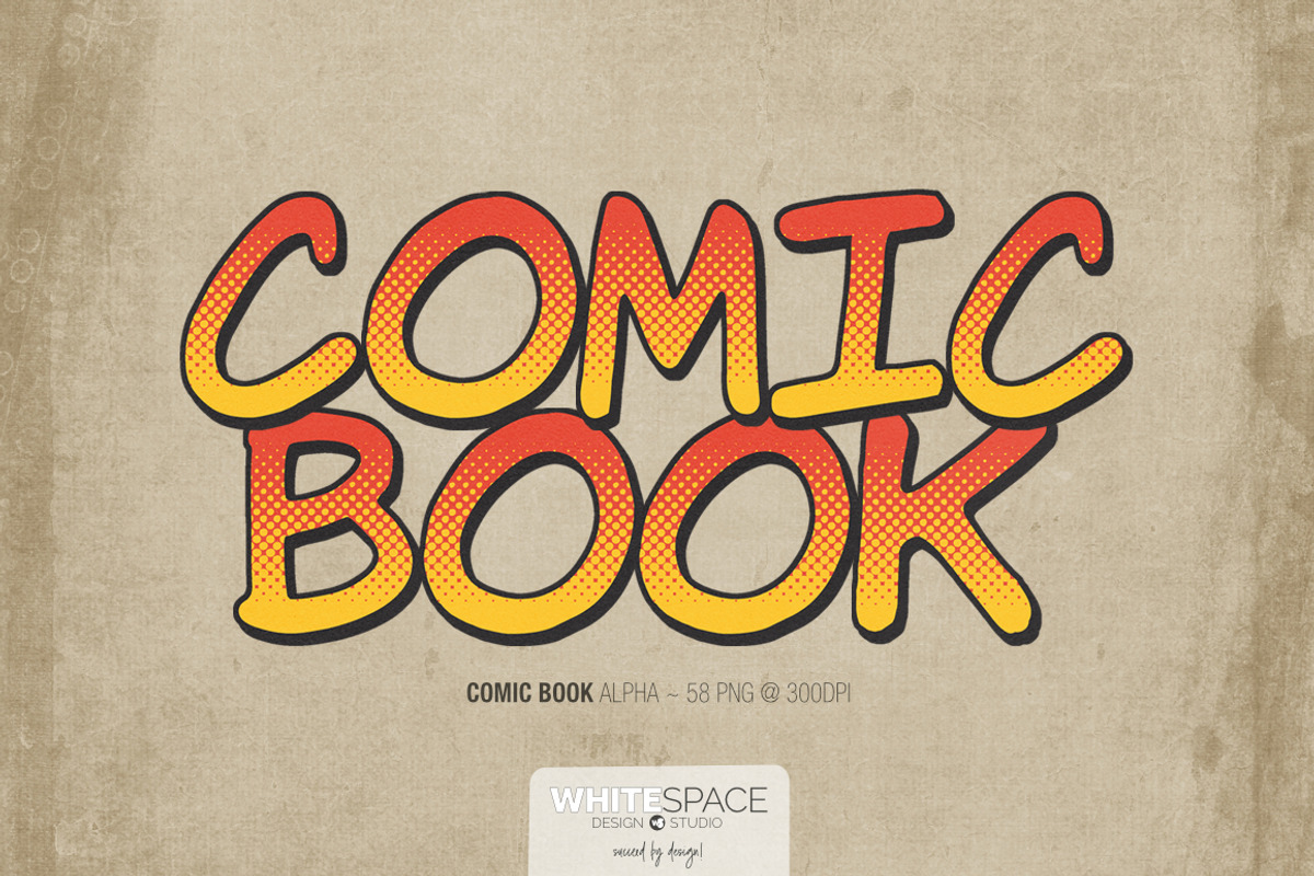 Comic Book Alphabet
