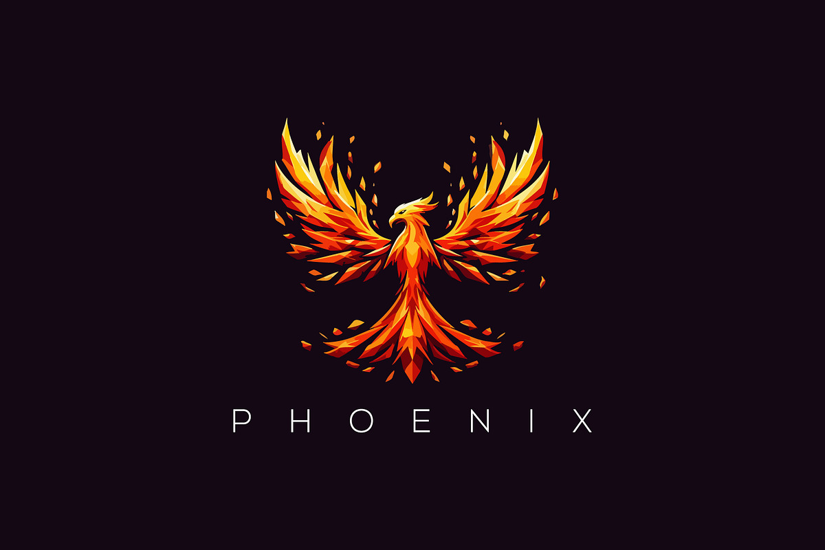Phoenix Logo, a Graphic by Usman
