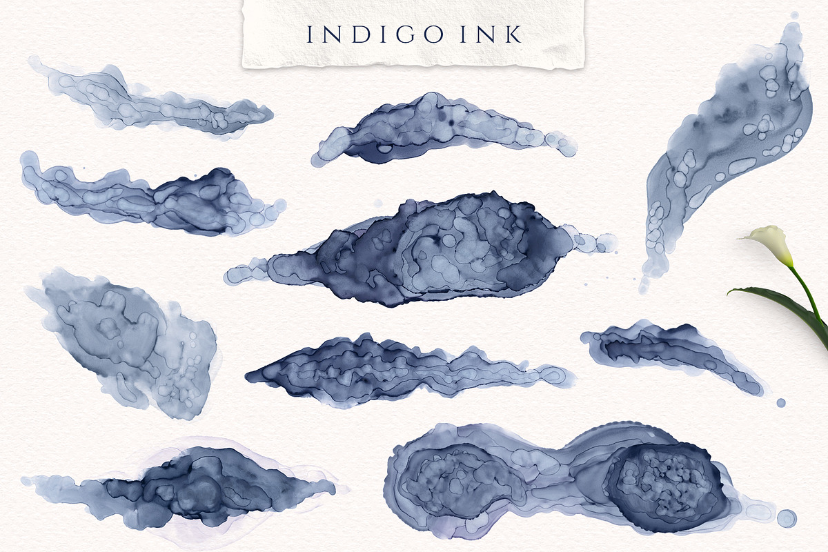 Charmed Ink Collection, a Texture Illustration by AJ Brushes (Photo 4 of 11)