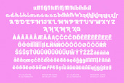 Funky Glitter Modern Sans Font, a Sans Serif Font by timelesstype.co (Thumbnail 19 of 20)