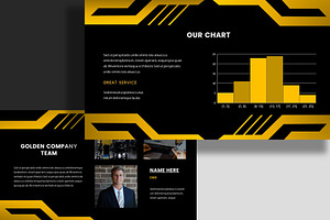 Golden Muse Keynote Template