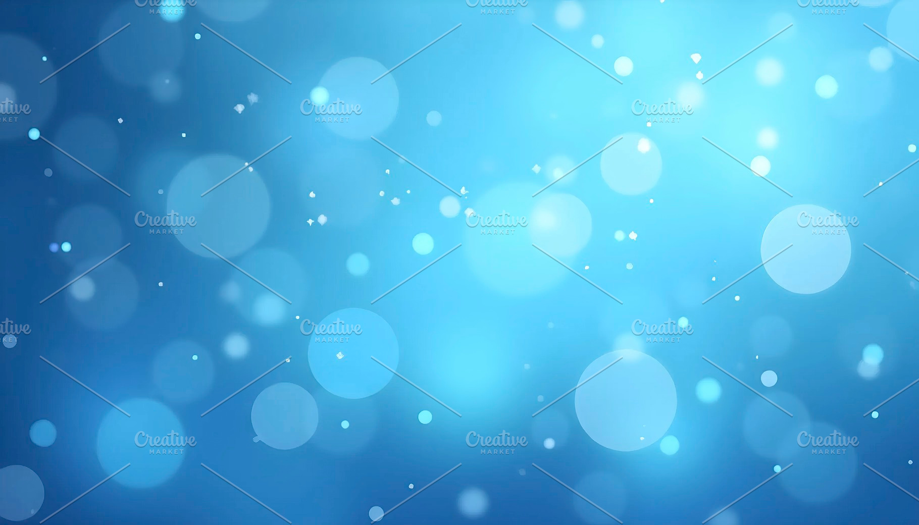 Blue Glitter Bokeh Winter Background, a Photo by LOGOCREATIVE