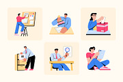 Animated Hiring Illustrations Art, a Finance Illustration by Creative Stall (Thumbnail 2 of 5)