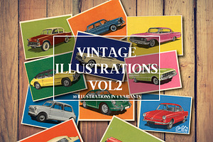 Vintage Illustrations Vol. 2