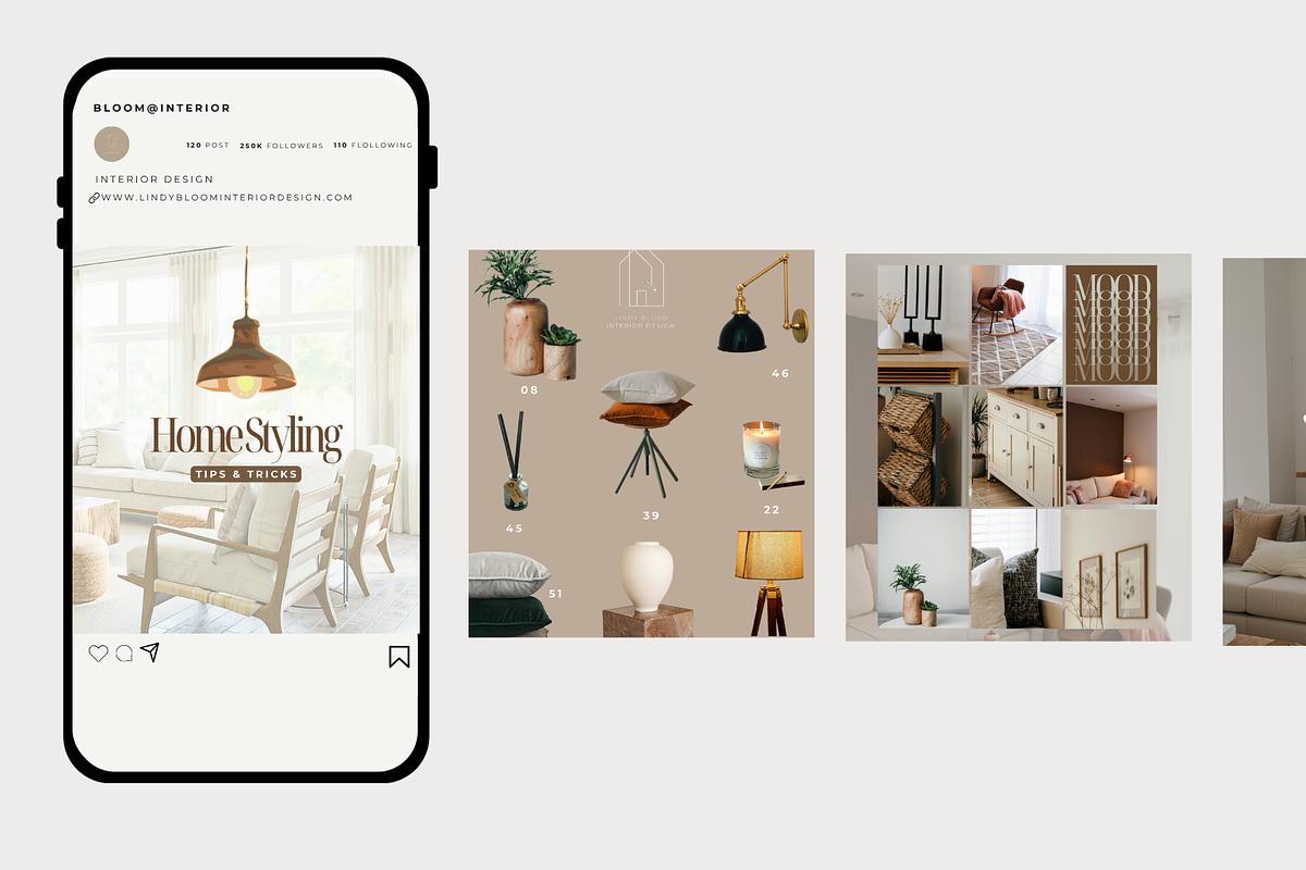 Interior Design Instagram Template preview 6