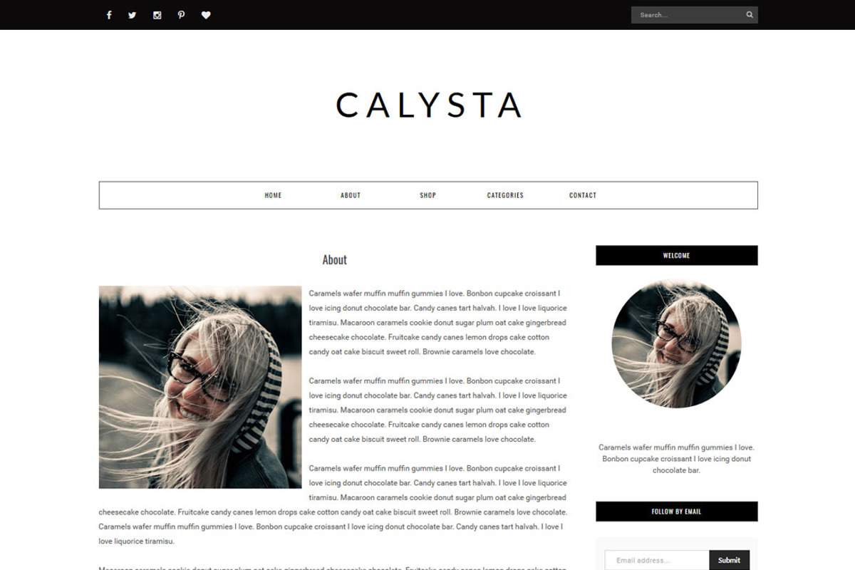 Blogger Template Responsive- SILVANA, a Websites & App Template by Vefio Themes (Photo 3 of 5)