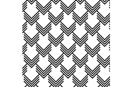 Geometric zig zag pattern