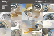 Spiral Staircases Set, an Illustration by Moo Graphics (Thumbnail 2 of 2)