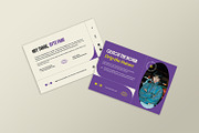 Urban Byte - Postcard, a Print Template by StreaksideStd (Thumbnail 2 of 3)