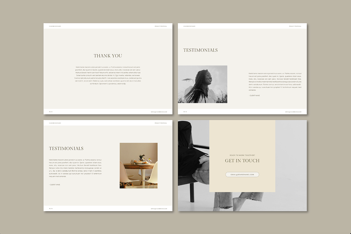 Project Proposal Template, a Presentation Template by Studio_Evergreen (Photo 6 of 9)