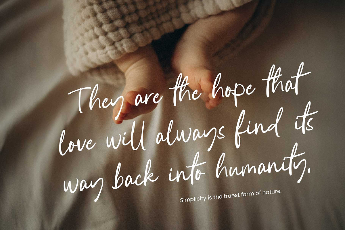 Casual Handwriting Font - Belarista, a Font by Novitype (Photo 3 of 12)