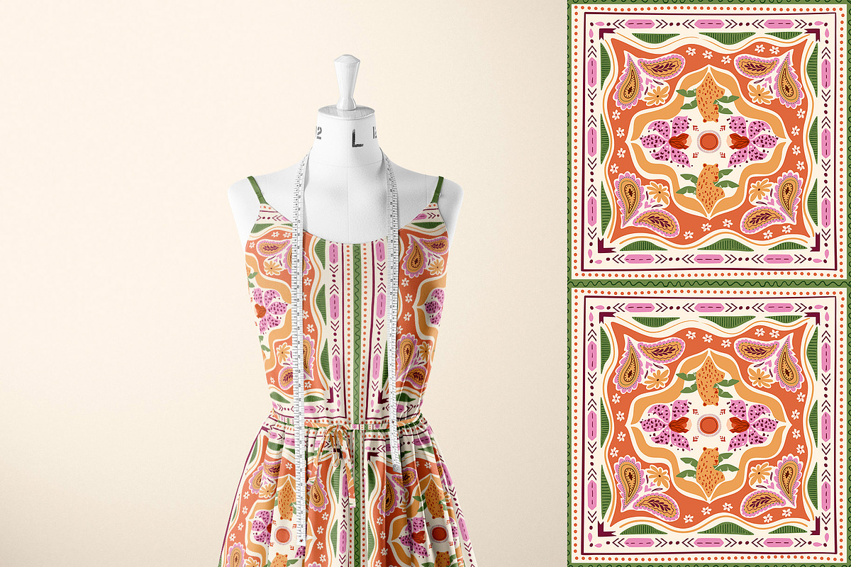 Tropical tile patterns, a Pattern Graphic by Tani Kuzminka (Photo 9 of 27)