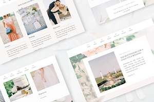 Light & Airy Showit Website Template